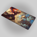 Dragonslayer Kayle and Dragon Guardian Galio Mousepad