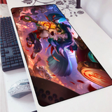 FIRECRACKER POPPY MOUSE PAD