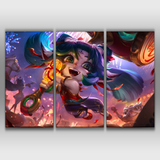 Firecracker Poppy Poster
