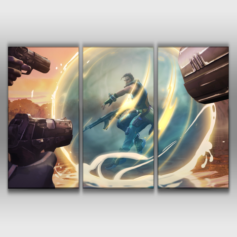 Harbor Wall Poster
