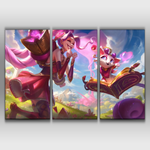 Heartseeker Jinx and Yuumi Poster