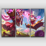 Heartseeker Jinx and Yuumi Poster