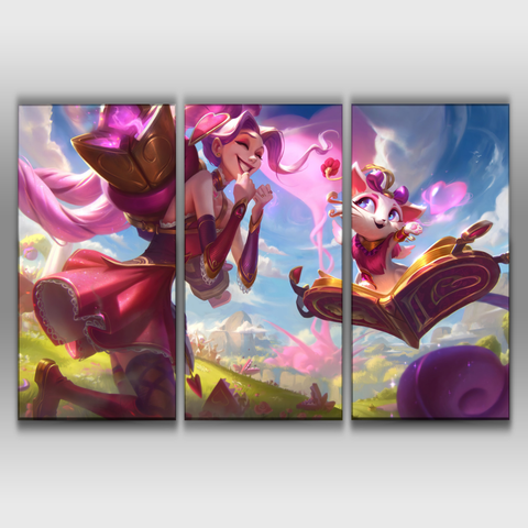 Heartseeker Jinx and Yuumi Poster