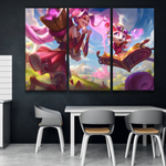 Heartseeker Jinx and Yuumi Buy Wall Poster