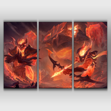 Infernal Shen, Galio and Varus Poster