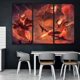Infernal Shen, Galio and Varus Buy Wall Poster