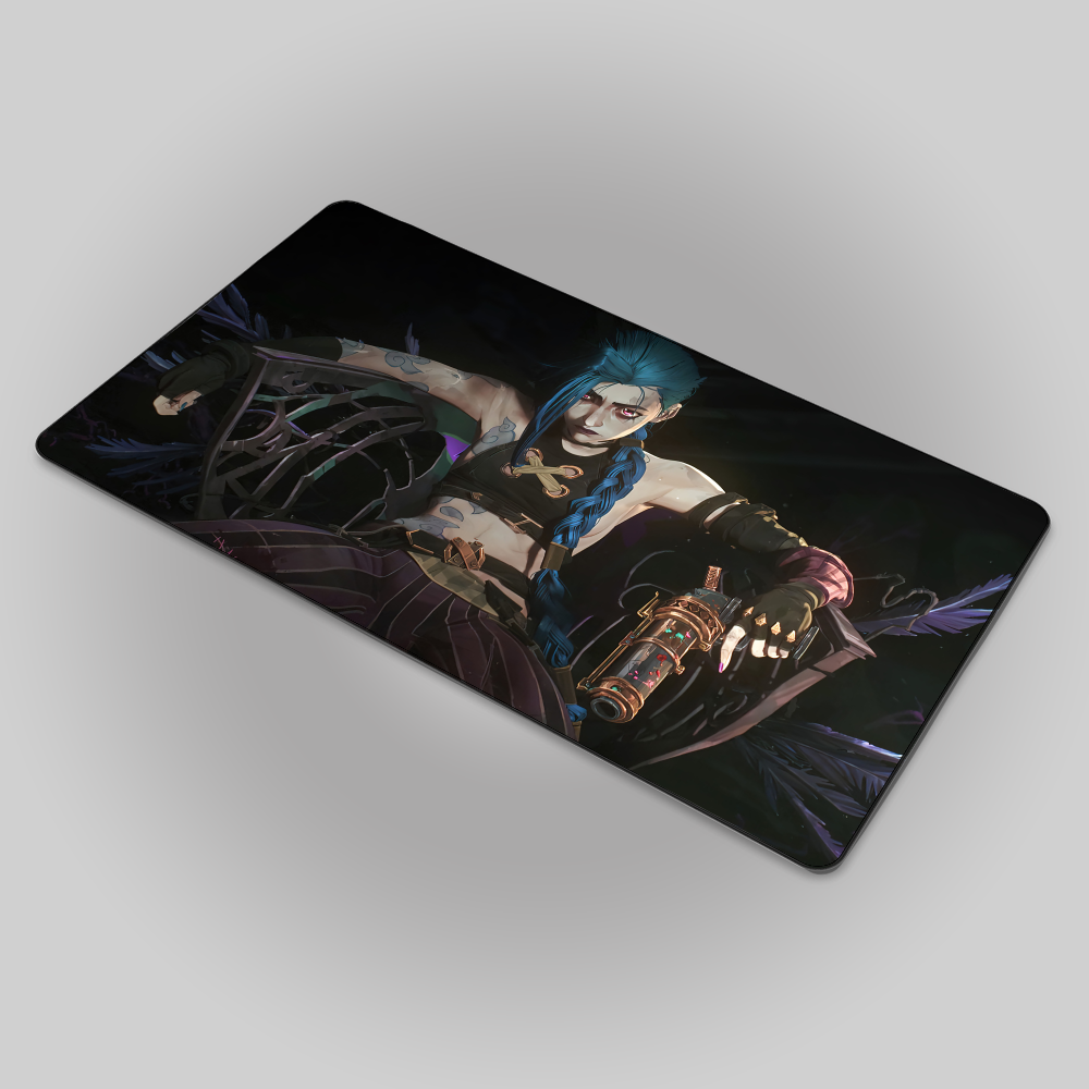 Jinx Arcane Netflix Series Mousepad | League of Store – leagueofstore.shop