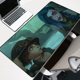 JINX AND ISHA ARCANE 2 MOUSE PAD