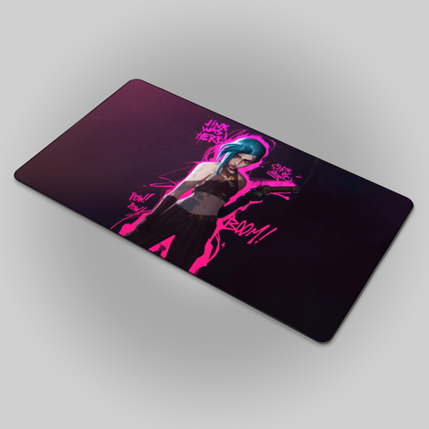 Jinx from Arcane 2 Mousepad