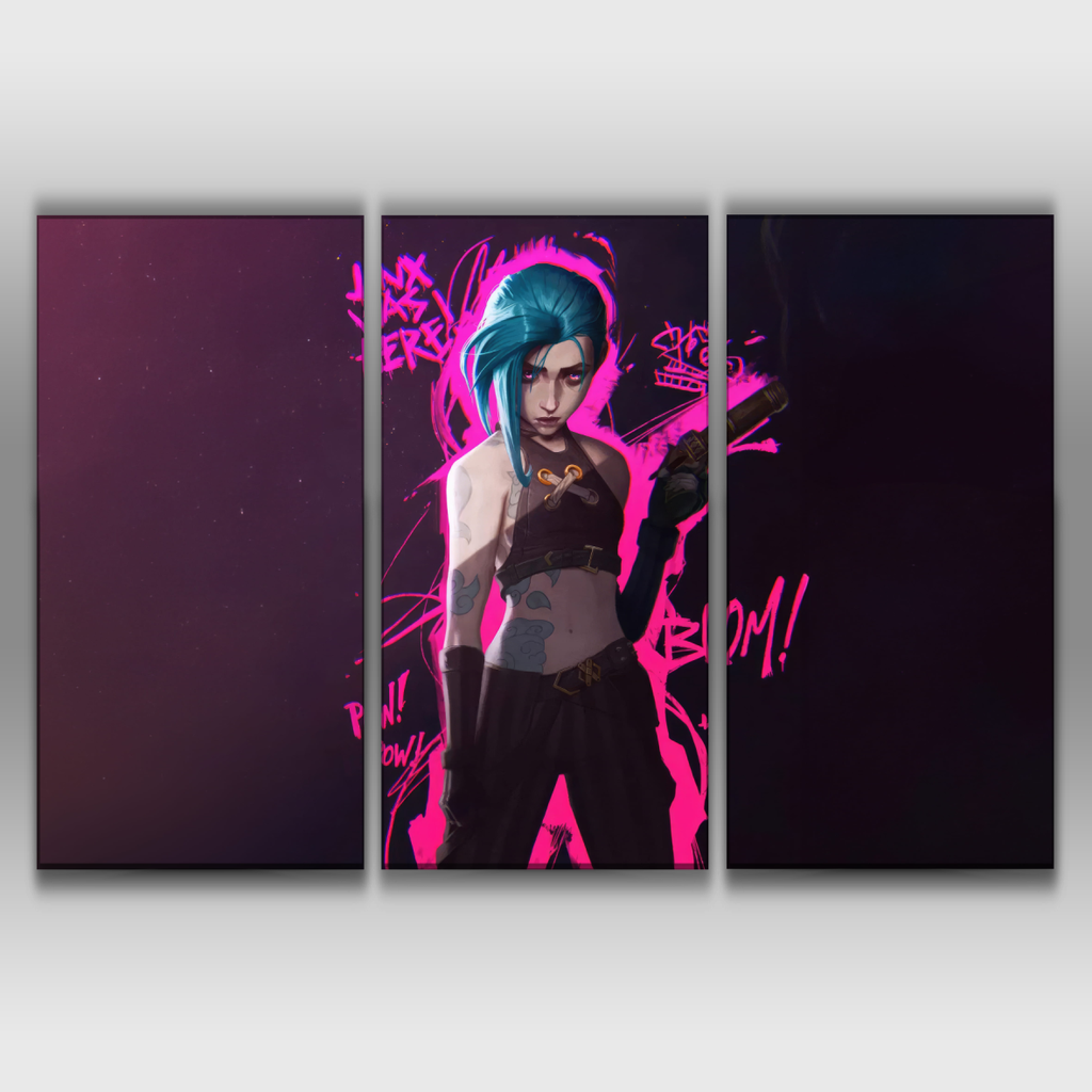 Jinx from Arcane 2 Poster | League of Store – leagueofstore.shop Jinx from Arcane 2 Poster | League of Store – leagueofstore.shop