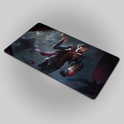 Masque of the Black Rose Ezreal Mousepad 