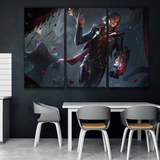 Masque of the Black Rose Ezreal Poster