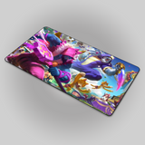 Meowrick and Pretty Kitty Rengar Mousepad