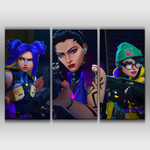 Neon, Reyna and Killjoy Poster