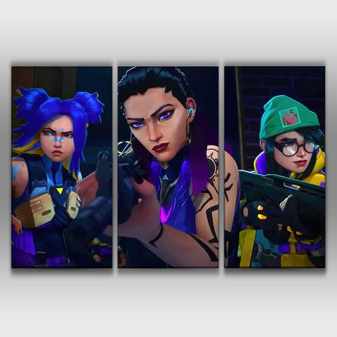 Neon, Reyna and Killjoy Poster