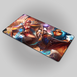 Ocean Song Ashe and Zeri Mousepad