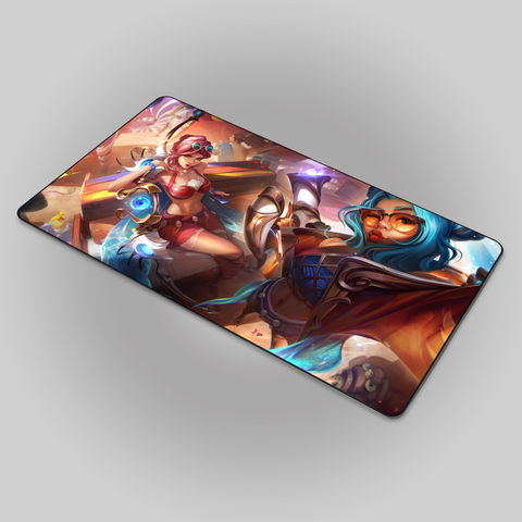 Ocean Song Ashe and Zeri Mousepad