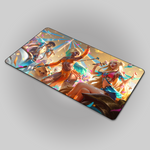 Ocean Song Yone, Nidalee and Seraphine Mousepad 