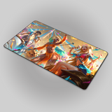 Ocean Song Yone, Nidalee and Seraphine Mousepad 