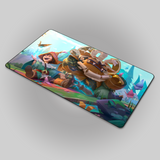 Papercraft Nunu & Willump Mousepad