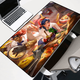 PASTA MAKER ILLAOI, PIZZA CHEF SION AND BREADSTICKS IRELIA MOUSE PAD