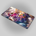 Pengu Cosplay Tristana and Furyhorn Cosplay Veigar Mousepad