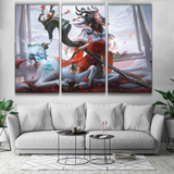 PETALS OF SPRING LILLIA POSTER