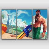 Pool Party Graves Poster