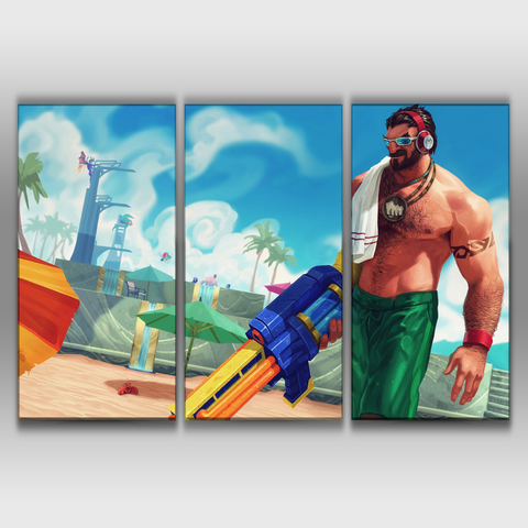 Pool Party Graves Poster
