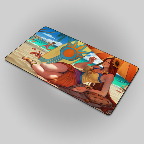 Pool Party Leona Mousepad