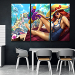 Pool Party Miss Fortune Buy Wall Poster