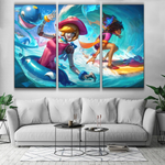 POOL PARTY ORIANNA AND TALIYAH POSTER