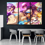 Pool Party Syndra, Heimerdinger and Jarvan IV Buy Wall Poster