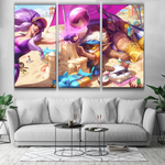 POOL PARTY SYNDRA, HEIMERDINGER AND JARVAN IV POSTER