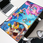 POOL PARTY ZOE, CAITLYN AND GANGPLANK MOUSE PAD