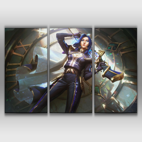 Prestige Arcane Commander Caitlyn Poster