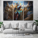 Prestige Heavenscale Ezreal Poster