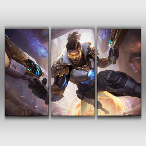 Prestige Pulsefire Lucian Poster