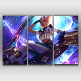 Prestige True Damage Qiyana Poster