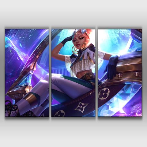 Prestige True Damage Qiyana Poster
