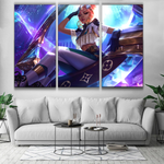 PRESTIGE TRUE DAMAGE QIYANA POSTER