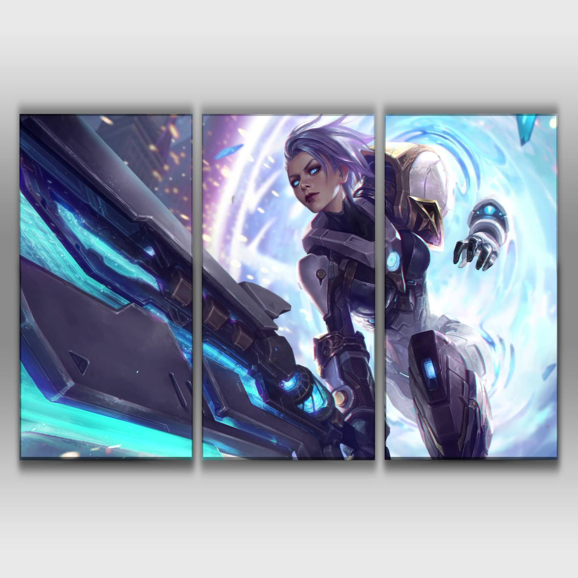 Pulsefire Riven Poster | League of Store – leagueofstore.shop