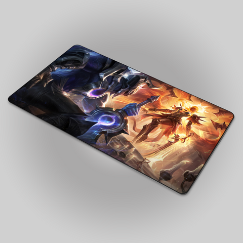 Solar Eclipse Kayle and Lunar Eclipse Aatrox Mousepad