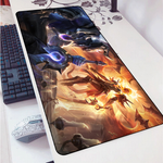 SOLAR ECLIPSE KAYLE AND LUNAR ECLIPSE AATROX MOUSE PAD