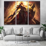 SOLAR ECLIPSE LEONA POSTER