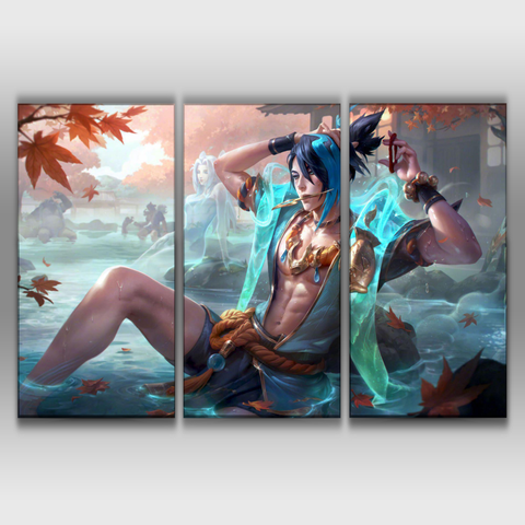 Spirit Blossom Springs Aphelios Poster