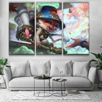 SPIRIT BLOSSOM SPRINGS TEEMO POSTER