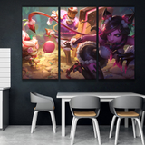 Sugar Rush Ziggs, Braum and Evelynn Buy Wall Poster