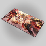 T1 Seraphine, Yunara, Galio, Xin Zhao, and Ambessa Mouse Pad