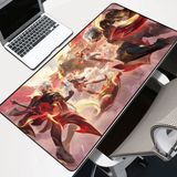 T1 SERAPHINE, YUNARA, GALIO, XIN ZHAO, AND AMBESSA MOUSE PAD